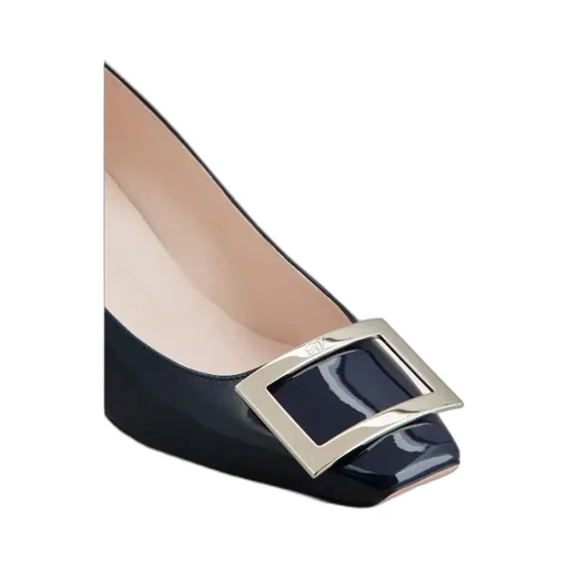 Roger Vivier Trompette Embellished Buckle Pumps