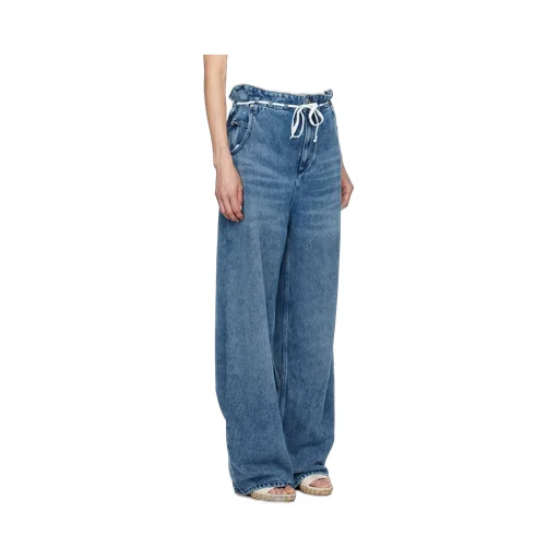 Isabel Marant Jordy Wide-Leg Drawstring Trousers