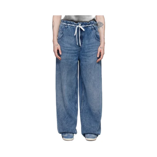 Isabel Marant Jordy Wide-Leg Drawstring Trousers