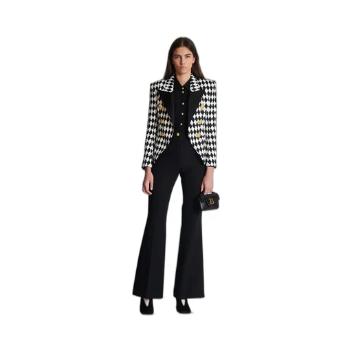 Balmain 6-Button Diamond Jacket