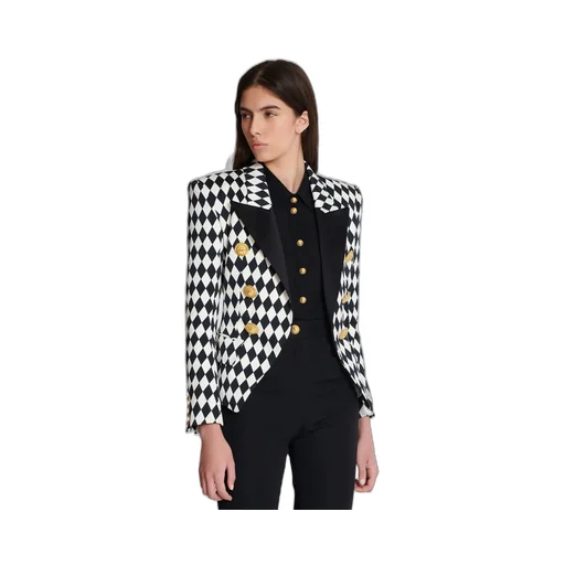 Balmain 6-Button Diamond Jacket