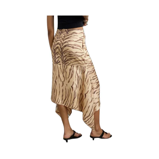 Asymmetrical Ruffled Skirt