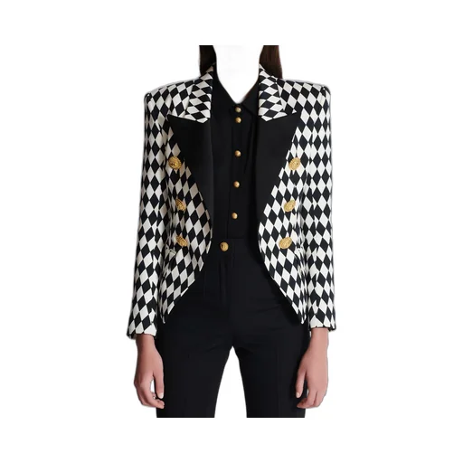 Balmain 6-Button Diamond Jacket