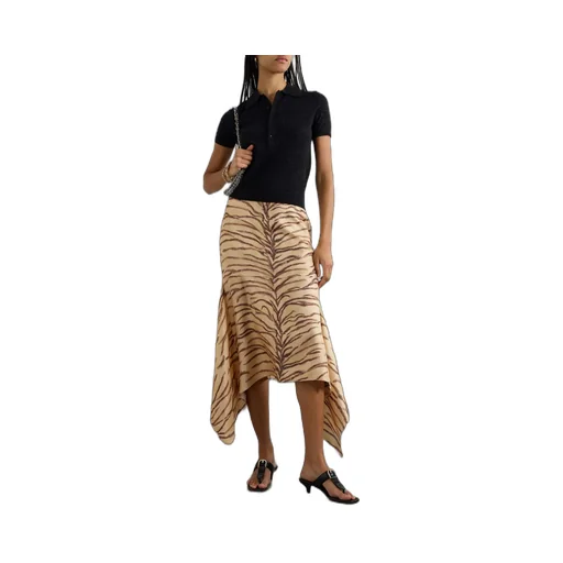 Asymmetrical Ruffled Skirt