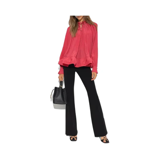 Lanvin Tie-Neck Ruffle Detailed Blouse