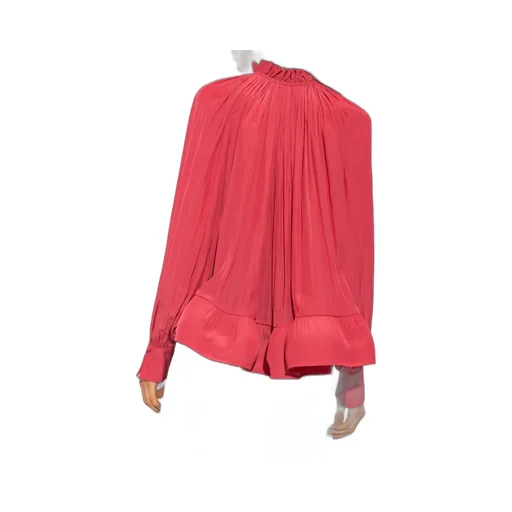 Lanvin Tie-Neck Ruffle Detailed Blouse