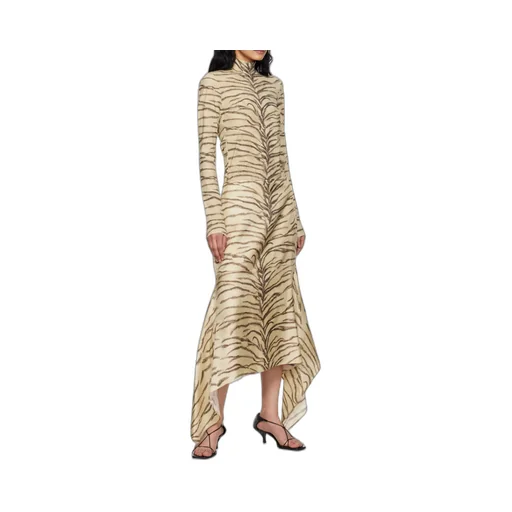 Asymmetrical Ruffled Skirt