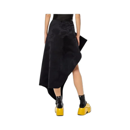 Jacquard Asymmetrical Skirt