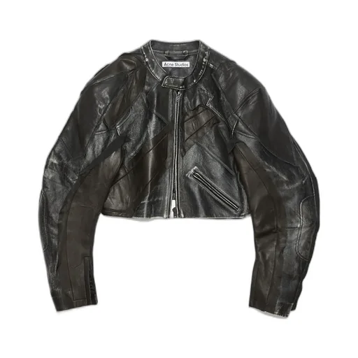 Patchwork Leather Jacket
