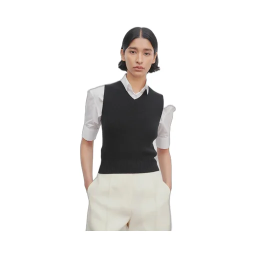 Comi Cashmere Sleeveless Sweater