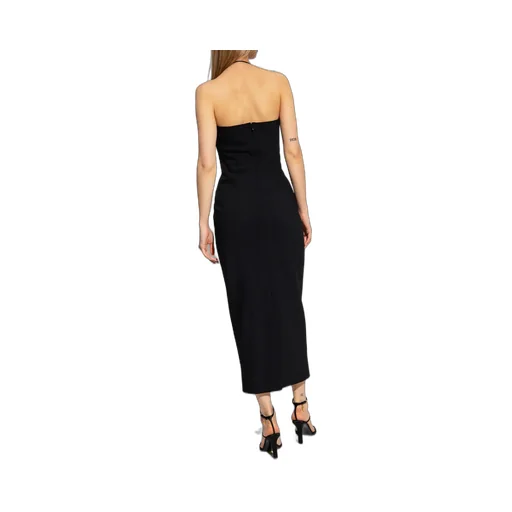 Givenchy Plunged Slit Neckline Dress