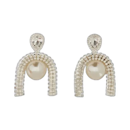 Magda Butrym Embellished Drop Earrings