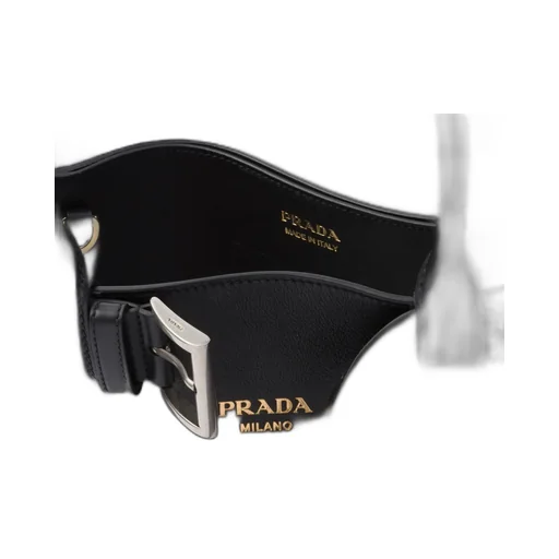 Prada Open-Top Large Belted Handbag