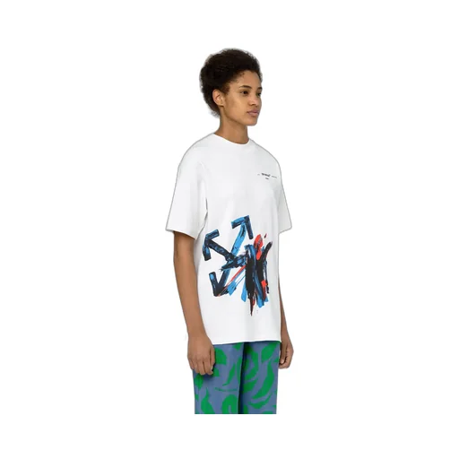 Oversized Brushstroke Arrow T-Shirt