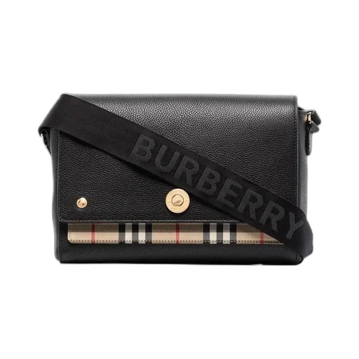 Burberry Vintage Checked Note Crossbody Bag