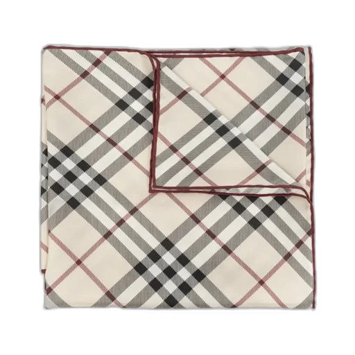 Burberry Check Printed Square Scarf