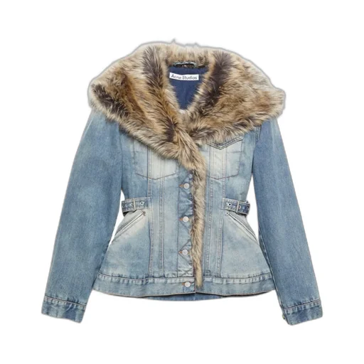 Sailor-Collar Denim Jacket