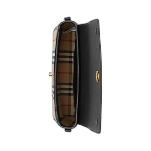 Burberry Vintage Checked Note Crossbody Bag