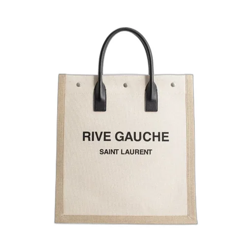 Saint Laurent Logo Printed Top Handle Bag