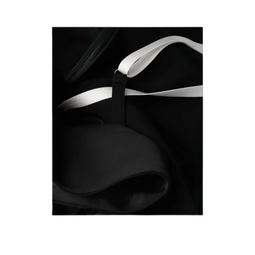 Black One-Shoulder Ceremonial Dress