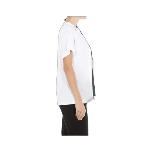 Ruffle Detail T-Shirt