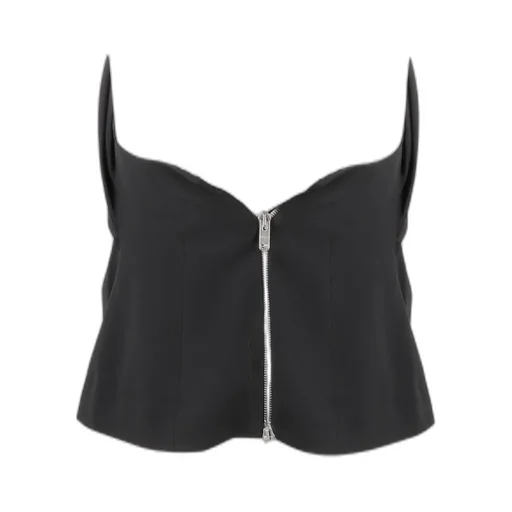 Twist-Detail Halterneck Top