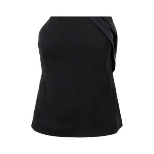 Twist-Detail Halterneck Top