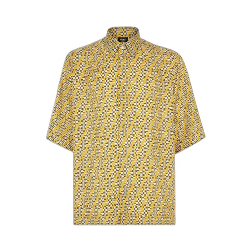 Fendi Ff Printed Short-Sleeve Shirt