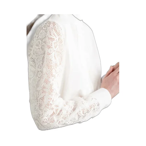 Ide Lace Stitching Blouse