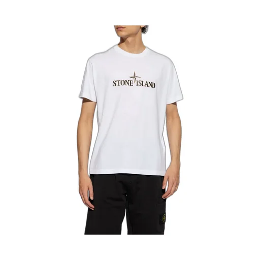Compass-Print Cotton T-Shirt