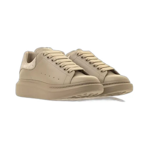 Alexander Mcqueen Round Toe Lace-Up Sneakers