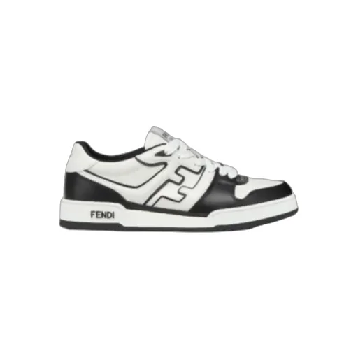 Fendi Match Panelled Low-Top Sneakers