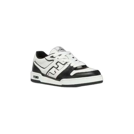 Fendi Match Panelled Low-Top Sneakers