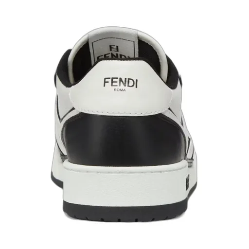 Fendi Match Panelled Low-Top Sneakers