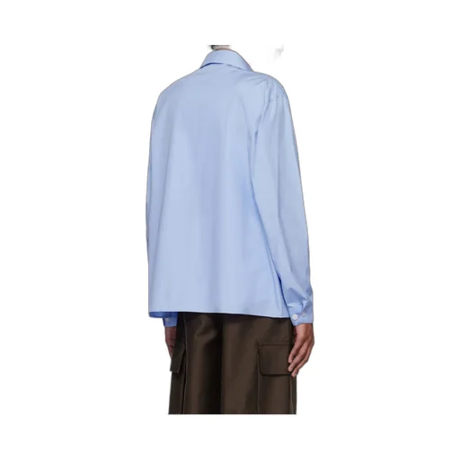 Marni Logo-Printed Long-Sleeved Zipped Shirt