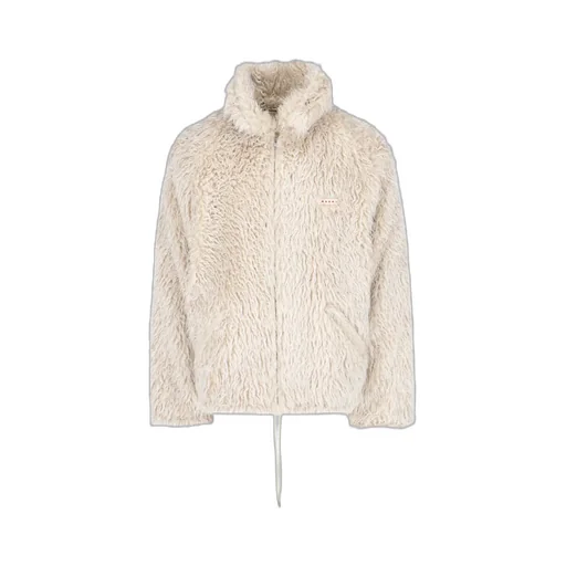 Marni Logo Patch Zipped Coat