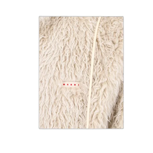 Marni Logo Patch Zipped Coat
