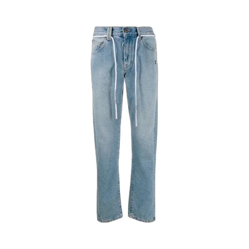 Stitched Straight Jeans