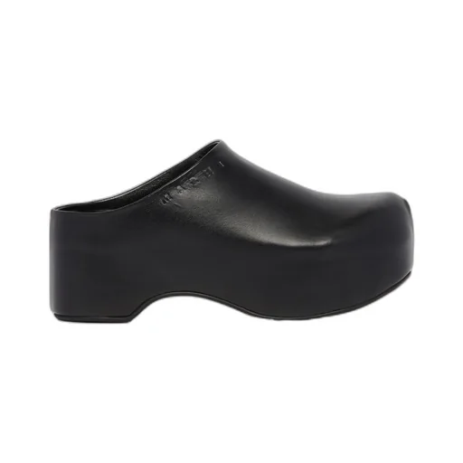 Marni Logo-Embossed Slip-On Clogs