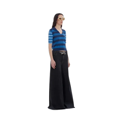 Marni Drawstring Wide-Leg Jeans