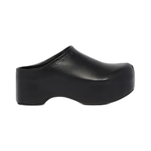 Marni Logo-Embossed Slip-On Clogs