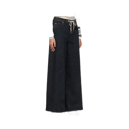 Marni Drawstring Wide-Leg Jeans