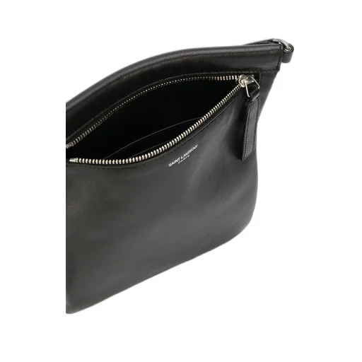 Saint Laurent Logo Flat Crossbody Bag
