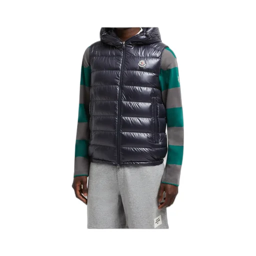 Moncler Barant Logo Patch Gilet