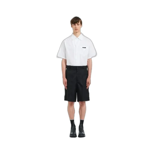 Prada Straight Leg Bermuda Shorts