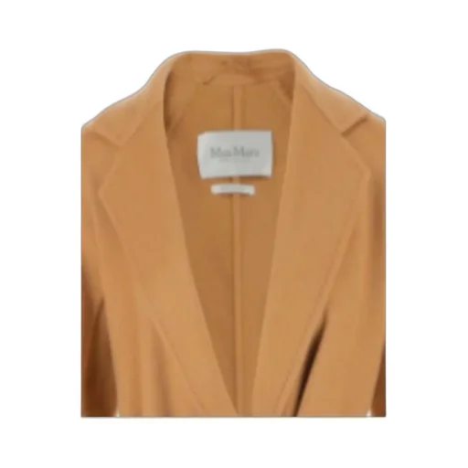 Cashmere Long-Sleeved Lapel Coat