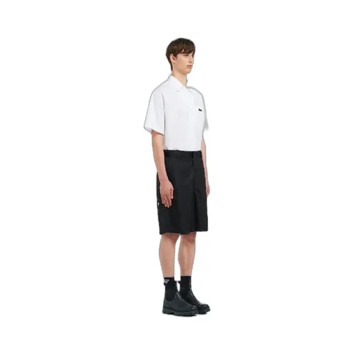 Prada Straight Leg Bermuda Shorts
