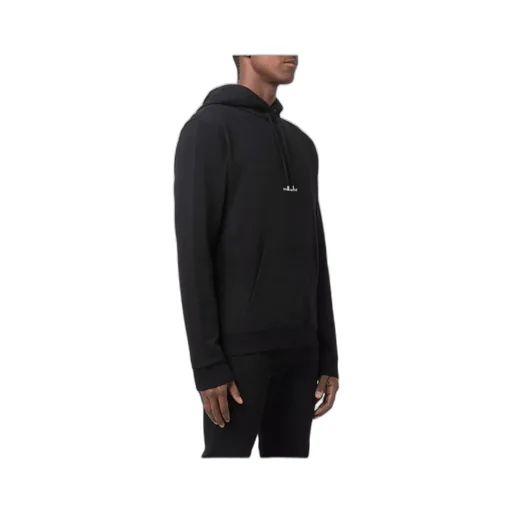 Saint Laurent Logo Printed Drawstring Hoodie