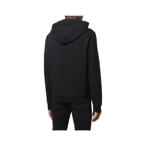 Saint Laurent Logo Printed Drawstring Hoodie