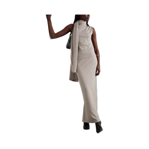 Elastic Waist Skirt